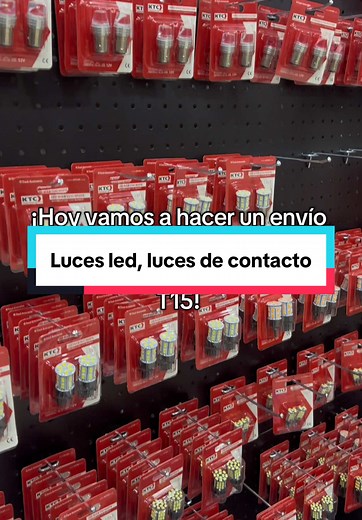 Envío de luces LED en Choluteca y Tegucigalpa