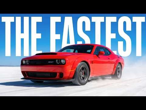 17 FASTEST American Muscle Cars Ever Made