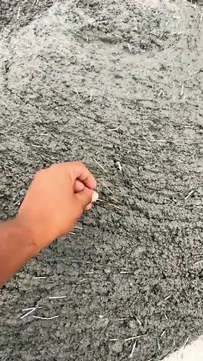 Fiber concrete mix with fiber in concrete #civilengineering #construction