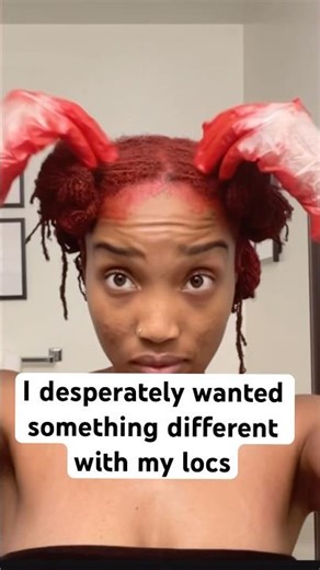 Never Had Color B4 #naturalhair #haircolor #locjourney #series #youtubeseries #temporaryhaircolor