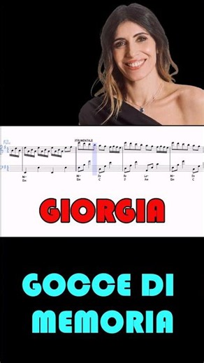 GOCCE DI MEMORIA - GIORGIA - ACCOMPAGNAMENTO PIANISTICO