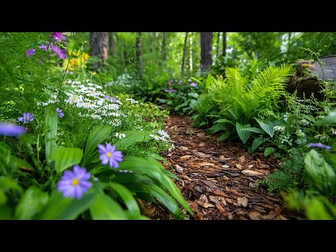 Wild Yet Beautiful: How to Create a Low-Maintenance Woodland Garden That Attracts Wildlife