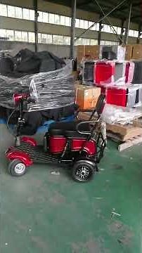 adult folding 3 4 three wheels disabled handicapped trike electric mobility scooter