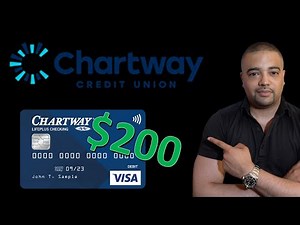 Chartway Credit Union - $200 Checking Bonus