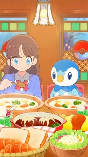842K views · 39K reactions | Piplup can't seem to get enough of the stew  On chilly days, nothing beats a warm meal at home  What would you eat with your Pokémon? Let us know in the comments! This video is part of the #PokéMinutes series, featuring special moments with Pokémon! Stay tuned for more fun videos! #PokéMinutes #Pokémon #Pokemon #Piplup #Glutton #Cute #Healing #WarmAndCozy #FoodLover | Pokémon India | Facebook