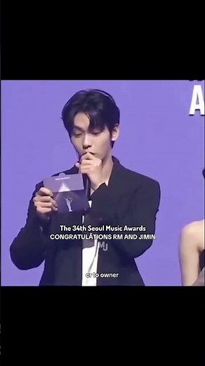 congratulations RM and Jimin 💜✨