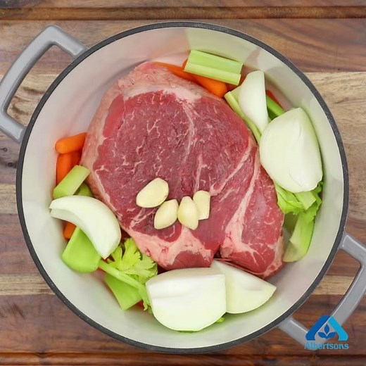 Peppered Beef Cross Rib Roast | Weeknight Dinner | Albertsons