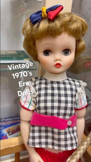 VINTAGE 1970’s ERA PLASTIC DOLLS DOLLIKIN TYPE BETSEY WETSEY TYPE DOLLS ANTIQUE MALL #vintagedoll