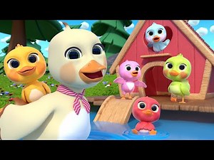 Quack Quack! Let's Follow the Ducks | Lalafun Nursery Rhymes & Baby Songs
