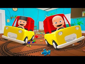 Baby & Brother DESTROY HOUSE to PRANK DADDY!