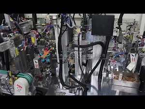 Fully Automatic DC Carbon Brush Motors Assembly Machine Production Line