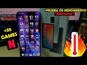Game Test Xiaomi Redmi Note 9 pro in 35 games Android Fortnite - PUBG - ARK - Call of Duty🔥