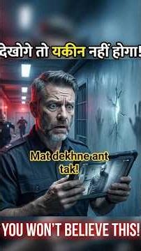 😱“दीवार में गायब कैदी: without opening a door… | Haunted Adalati Files; “#shorts #horror #creepy