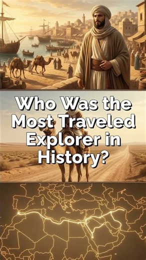 Who Was the Most Traveled Explorer in History?, 75,000 Miles #history #historyshorts #ancienthistory