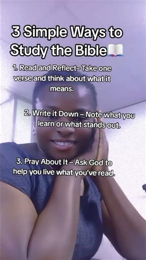 3 Simple and Easy ways to read your BIBLE