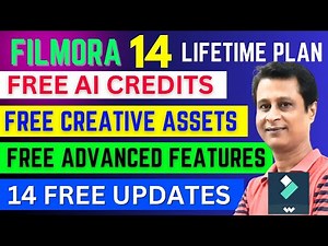 Filmora 14:Lifetime Plan | Free Ai Credits/Free Creative Assets/Free Advance Features/Free Updates