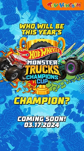 2K views · 20 reactions | Are you excited to find out who will be this year's winner for the Hot Wheels Monster Trucks Championship Cup?  You still have a chance to join! Just shop any P500 worth of Hot Wheels toys at the event for a chance to qualify for the wildcard and finals! (Kids 7-12 yrs old only)  https://bit.ly/HWMTFinals  Main Event: March 17  SM Megamall Event Center | Toy Kingdom | Facebook