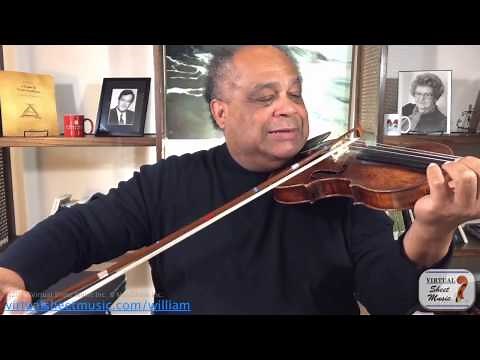 Violin Lesson - How to play Up & Down Bow Staccatos on the violin