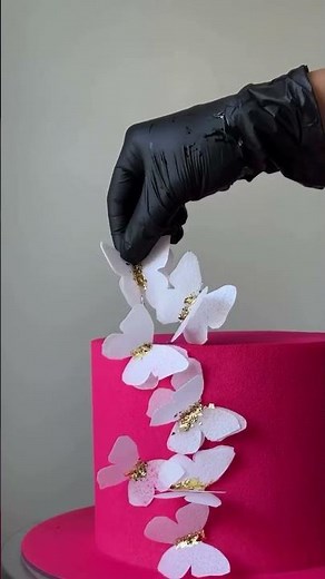 Easy Wafer Paper Butterfly Cake Decoration: Step-by-Step Guide