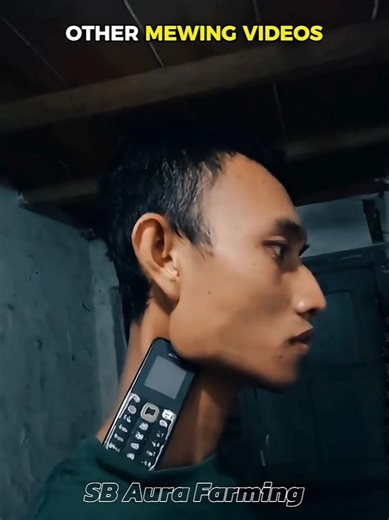 This Mewing Tutorial Was a Trap #aura #shorts #other #mewing