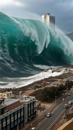 What if this tsunami simulation were real, would you survive?