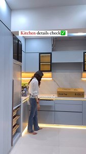 138K views · 1.8K reactions | Kitchen details check✅ [ Modular kitchen, kitchen transformation, smart kitchen design, home makeover, stylish functional Kitchen, interior design] #modularkitchen #kitchendesign #smartkitchen #homemakeover #kitchen #kitchencabinets #kitchengoals #budgetinteriors #interiordesigns #interiordesigning #kitcheninterior #kitchengadgets | Aureleo Interior Pvt Ltd | Facebook