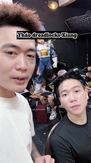 Xiang tháo dreadlocks rồi #dreadlocks #dreadlockshairstyle #xiang #namdreadlocks