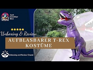 🦖 The legendary inflatable T-Rex costume tested! Dino suit for carnival & party highlights