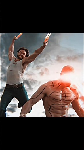 Wolverine Rage Mode Activated 🐺 | Deadpool Gets Destroyed #shortsfeed #shortsvideo #edit