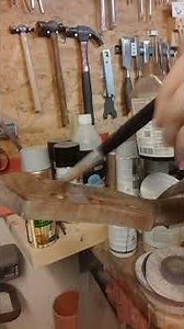 putting darkened shellac over the grayed wood to change the look of the guitar #woodworking #guitar