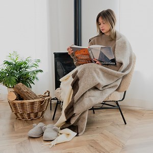 100% New Zealand Lambswool Blanket - Soft, Extra Warm Throw - Good Winter Gift, Bed Sofa Throws, Outdoor Blankets 55x79 in | 840 Gr - Etsy