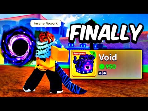 New Void Fruit UPDATE FINALLY HERE! Dark Rework + Trailer in Blox Fruits