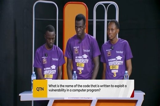 27K views · 1.1K reactions |  #UltimateUniversityQuizS3 – Round Two! @kabuniversity fans, eyes on the screen! Question: ️ What’s the name of the code written to exploit a vulnerability in a computer program?   Hint: starts with “e” — but don’t cheat!  Comment your answer NOW! ⏱️ | The New Vision | Facebook