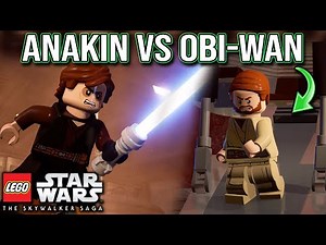 I Played The Obi-Wan vs Anakin Duel in LEGO Star Wars The Skywalker Saga