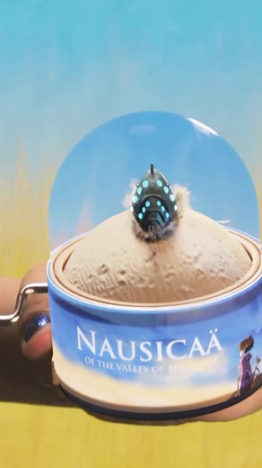 Nausicaa of the Valley of the Wind. #studioghiblifilms #studioghibli #greatfilms #hayaomiyazaki #3danimation #vfx #musicbox #tinythings #miniature