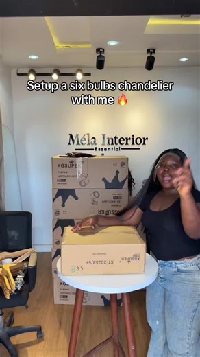 How to Set Up a Six Bulbs Chandelier