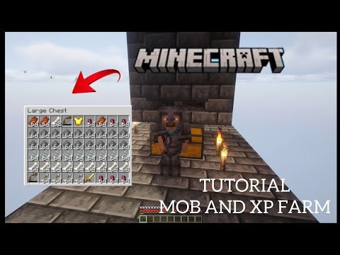 Minecraft : Mob XP FARM TUTORIAL 1.21+ Java Edition