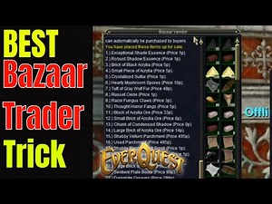 BEST Bazaar Trick? EverQuest