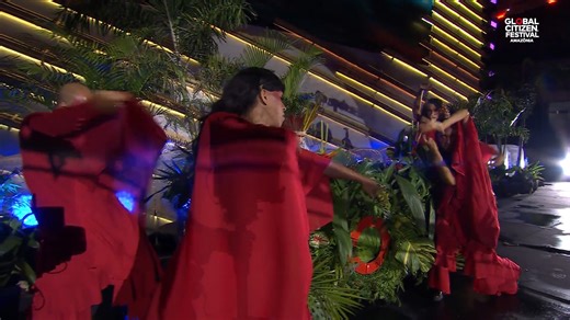 Kae Guajajara and Eric Terena bringing Indigenous power to the #GlobalCitizenFestival: Amazônia stage 🌎 ⁠ ⁠ ⁠ ⁠ Kaê Guajajara e Eric Terena trazendo o poder indígena ao palco do #GlobalCitizenFestival: Amazônia 🌎 | Global Citizen