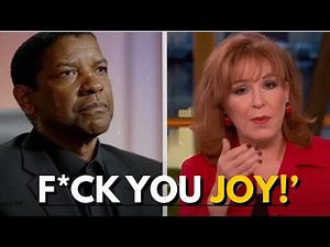 Denzel Washington STORMS Off The View After Heated Clash With Joy Behar