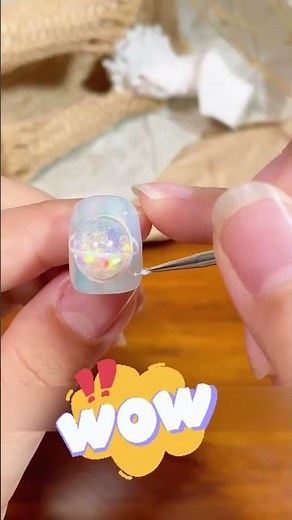 Colorful Moon Nails Tutorial | Celestial Nail Art | DIY Nails
