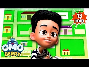 Let's Learn About Maps and Directions! | Educational Songs for Kids | OmoBerry