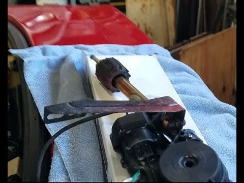 Early 1985 C4 Corvette Power Antenna Troubleshooting and replacement.