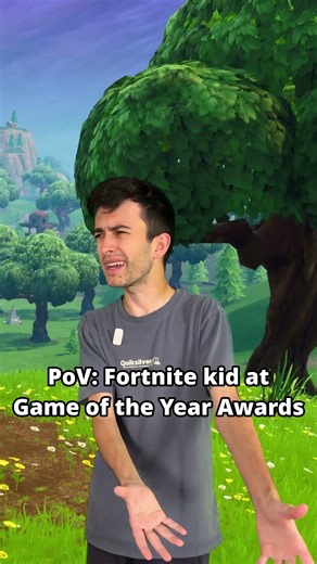PoV: Fortnite kid discovers GAME OF THE YEAR awards