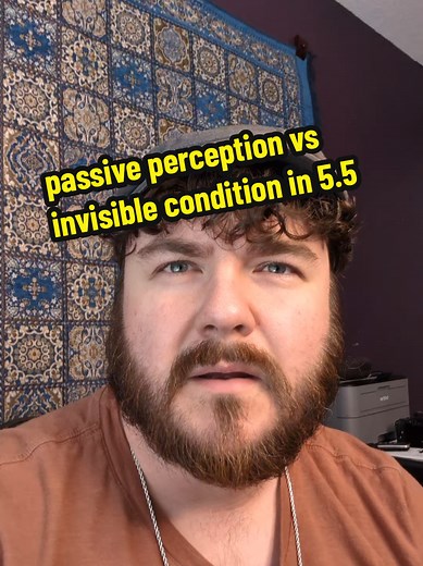 D&D 5.5: Passive Perception vs. Invisible Creatures