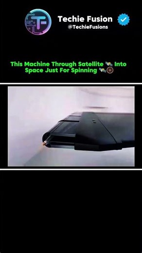 This Machine Was Sent To Space Just To Keep Spinning #tech #space