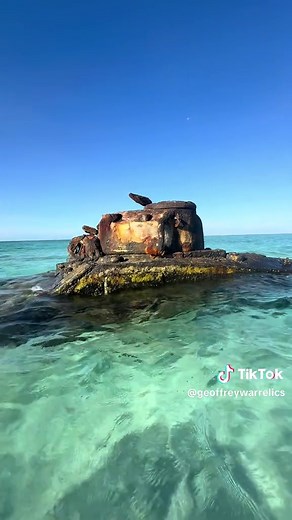 Exploring the Sherman Tank at Saipan Lagoon