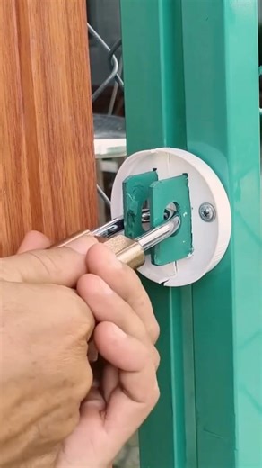 Protect Your Gate Lock from Rain – Smart Waterproof Setup 👍 #craft #handmade #skills