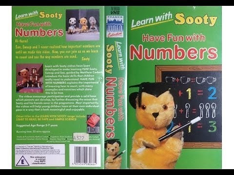 Learn with Sooty Have Fun with Numbers VHS