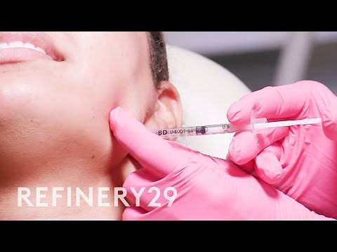 I Tried Jawline Contour & Masseter Botox | Macro Beauty | Refinery29